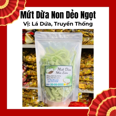Mứt Dừa Non Bến Tre Nhà Làm Không Chất Bảo Quản, Không Chất Tẩy - Giảm Giá 115k, Bảo Quản Tủ Lạnh, Hàng Mới Mỗi Ngày 2