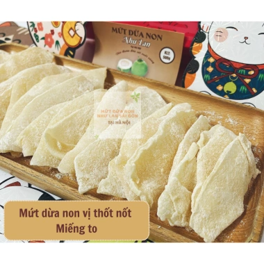 Mứt dừa non Bến Tre Như Lan Sài Gòn - Dẻo thơm, giảm giá 200k, Tết 2.026 Hà Nội