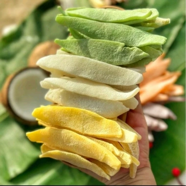 Mứt Dừa Non Dẻo ít ngọt 250-500gr Vị Lá Dứa & Sữa Dừa - Thơm Béo, Siêu Ngon, 198k 5
