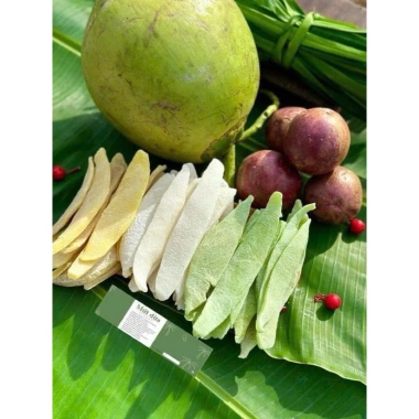 Mứt dứa non mix nguyên chất 100% - Túi 0.5g hút chân không, giảm còn 160k 4