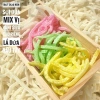 Mứt dừa non ngũ sắc mix vị 500g - Hương thơm tự nhiên, giá ưu đãi 79.000₫ 2