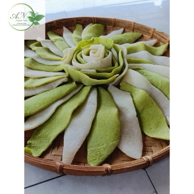 Mứt dừa non sấy dẻo 600g Đặc sản Bến Tre, ít ngọt, không phẩm màu, nhà làm 185k