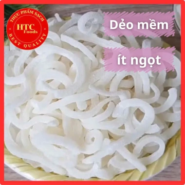 Mứt dừa non sợi đũa dẻo ít ngọt Bến Tre loại 1 - Đặc sản Tết ngon HTC Foods 95.700 VND 4