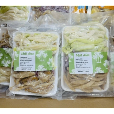 Mứt dừa non sợi mix vị 500g - Ngon thơm, giá ưu đãi 112k giảm từ 145,6k 7