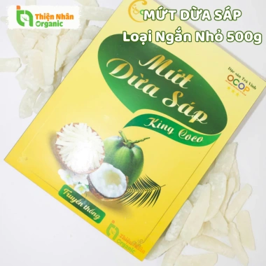 Mứt Dừa Sáp KING COCO Sấy Dẻo Sữa Tươi Ít Ngọt - Đặc Sản Trà Vinh, Giá ưu đãi 198k 4