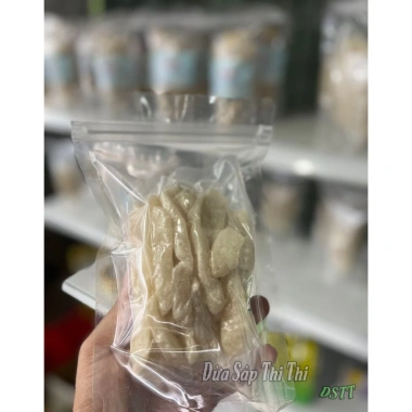 Mứt Dừa Sáp Loại 3 1kg Vị Lá Dứa - Hương thơm tự nhiên, Giá ưu đãi 339.000₫