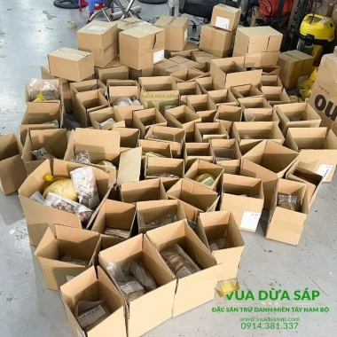 Mứt Dừa Sáp Ông Hoàng 500g - Mềm Dẻo Nguyên Chất, Giá Rẻ Sỉ Lẻ Cầu Kè Trà Vinh