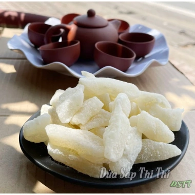 Mứt Dừa Sáp Thượng Loại 2 1Kg Vị Lá Dứa Ngon tự nhiên giảm giá 429.000₫ 4