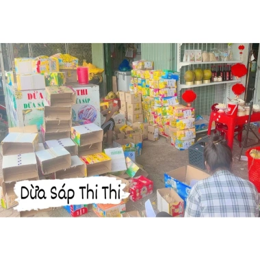 Mứt Dừa Sáp Thượng Loại 2 1Kg Vị Lá Dứa Ngon tự nhiên giảm giá 429.000₫ 5
