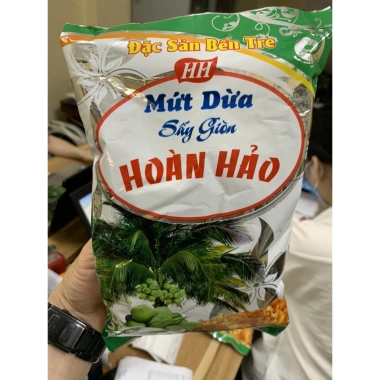Mứt Dừa Sấy Khô Cẩm Vân Cẩm Nhung - Giòn Ngon, Dẻo Đậm Hương, Giá chỉ 25.900₫