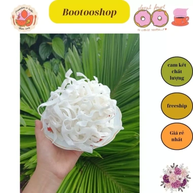 Mứt dừa sợi bào mỏng trắng Bến Tre 500gr - Ngon, thơm, giảm giá 58.000đ