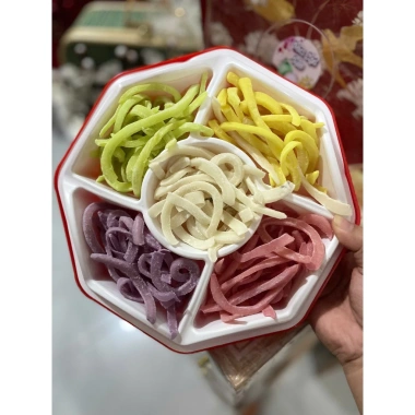 Mứt Dừa Sợi Non Ngũ Sắc Organic 100% – Dẻo Béo, Ngọt Nhẹ, Giảm Đường, Giá 140.600₫ 3 Mứt Dừa Sợi Non Ngũ Sắc Organic 100% – Dẻo Béo, Ngọt Nhẹ, Giảm Đường, Giá 140.600₫ 3