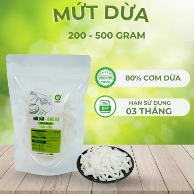 Mứt Dừa Thành Long Ngọt Bùi Đặc Sản Quê Hương 200g-500g Thơm Ngon Giá 78.000đ 9
