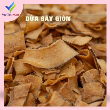 Mứt Dừa Vị Cacao Sấy Giòn 500g - Ngon Ngọt, Dinh Dưỡng, Giá ưu đãi 76.700₫ 3