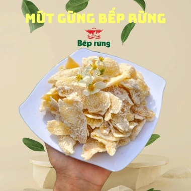 Mứt Gừng Bếp Rừng Đặc Sản Ăn Vặt Mùa Lạnh Giá 95.000đ Giảm Đặc Quyền