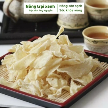 Mứt gừng Đà Lạt 400g lát mỏng, cay nồng tự nhiên - Đặc sản Nông Trại Xanh, giảm còn 135k