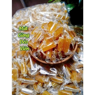 Mứt gừng dẻo viên thơm ngon - Bánh kẹo Tết, chỉ 85.000₫, vị cay nhẹ, giòn tan 9