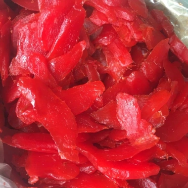 Mứt gừng đỏ 1kg nhân thập cẩm giá ưu đãi 98.000 đồng, thơm ngon, chất lượng cao