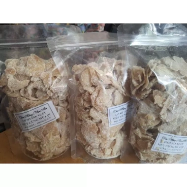 Mứt Gừng Huế 500g Thơm Ngon - Nhà Làm Thủ Công Sạch, Nguyên Chất, Đồ Ăn Vặt 2