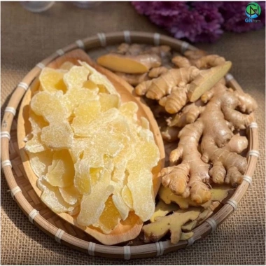 Mứt Gừng Huế Lát To Cay Nồng Siêu Ngon - Chuẩn Vị Đặc Biệt 500g/1Kg giảm còn 85.000₫