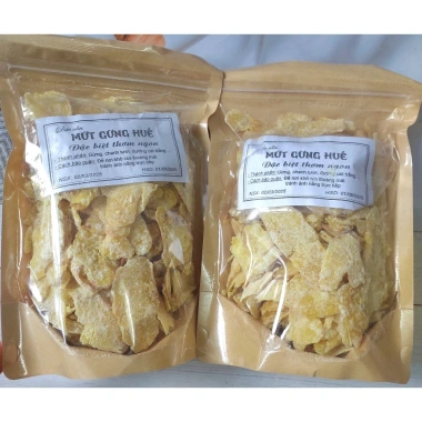 Mứt Gừng Lát Đặc Biệt Nhà Làm Gừng Ta Ít Đường Vừa Ăn 500g 58.000₫ 6