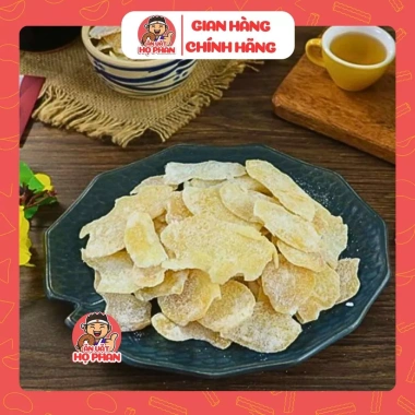 Mứt Gừng Lát Thơm Nồng Tự Nhiên - Ăn Vặt Họ Phan, Giảm Giá Đặc Biệt 35k 3