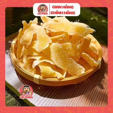 Mứt Gừng Lát Thơm Nồng Tự Nhiên - Ăn Vặt Họ Phan, Giảm Giá Đặc Biệt 35k 4