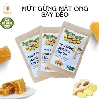 Mứt gừng mật ong sấy dẻo Phương Di 50g - Ngon, bổ dưỡng, giảm còn 30.400 10 Mứt gừng mật ong sấy dẻo Phương Di 50g - Ngon, bổ dưỡng, giảm còn 30.400 10