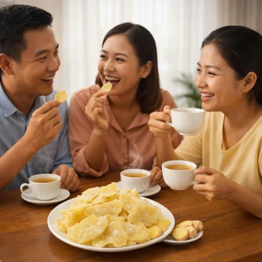 Mứt Gừng Non Dẻo Cay Nhẹ Đậm Vị Tết Xưa Giá Gốc 43.200 Giảm còn 36.000 VNĐ