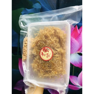 Mứt gừng sợi dẻo 300g nhà làm không tẩy, thơm mùi gừng tự nhiên - Giá 56.430 VND