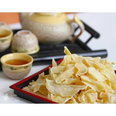Mứt Gừng Ta Huế Truyền Thống Cay Thơm Ấm Nồng - Mứt Tết Thủ Công Không Phẩm Màu Giá 60.000 VND