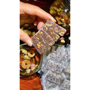 Mứt Gừng Táo Đỏ 500g Túi Zip - Cay Nồng, Ngọt Thanh, Giá 90.000đ Giảm Sốc