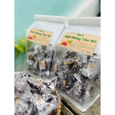 Mứt Gừng Táo Đỏ 500g Túi Zip - Cay Nồng, Ngọt Thanh, Giá 90.000đ Giảm Sốc