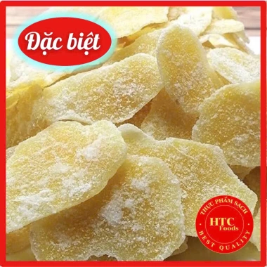 Mứt gừng Tết thơm cay ấm nồng nhà làm HTC Foods 500g-1.000g giá ưu đãi 99.900