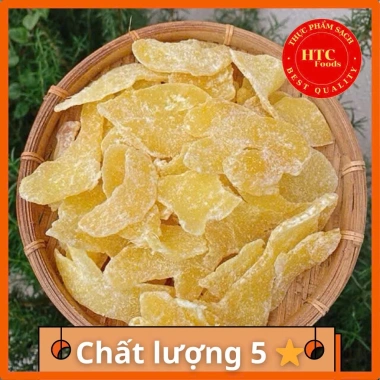 Mứt gừng Tết thơm cay ấm nồng nhà làm HTC Foods 500g-1.000g giá ưu đãi 99.900