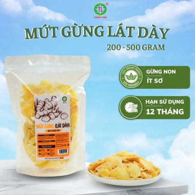 Mứt Gừng Thành Long Vị Cay Hài Hòa Thơm Ngon 200g-500g TIKOMI 78.000₫ 5 Mứt Gừng Thành Long Vị Cay Hài Hòa Thơm Ngon 200g-500g TIKOMI 78.000₫ 5