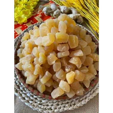 Mứt gừng viên dẻo ít ngọt 100g/250g/500g - Món ăn vặt Tết, giảm còn 39.000₫ 5