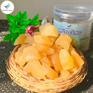Mứt Gừng Viên Dẻo Ít Ngọt 250g Giá Ưu Đãi 105.000đ - VietTin Mart