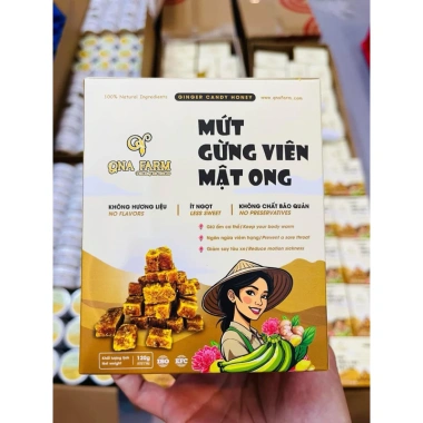 Mứt gừng viên mật ong - Giảm giá đặc biệt 70.000, hương vị ngọt tự nhiên