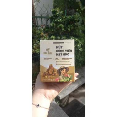 Mứt gừng viên mật ong QNa Farm OCOP Quảng Nam – Nguyên chất, vị ngọt, giảm 58k