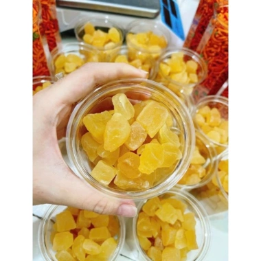Mứt gừng viên sấy dẻo Organic 400gr – Gừng sấy mộc loại 1 cay thơm, đậm vị, giảm còn 100k