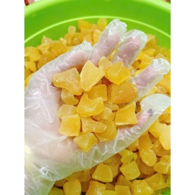 Mứt gừng viên sấy dẻo Organic 400gr – Gừng sấy mộc loại 1 cay thơm, đậm vị, giảm còn 100k