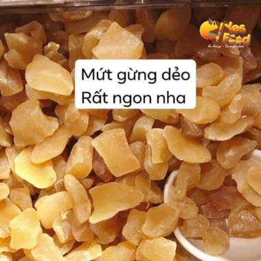 Mứt gừng viên sấy dẻo Thái 1kg I'yesfood - Giá 79.000 (giảm 21%), ăn vặt thơm ngon