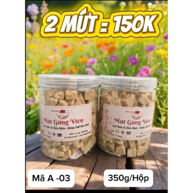 Mứt Gừng Viên Thơm Cay - Giảm Giá Sốc 75.000₫, Ngon Đậm Đà, Bổ Dưỡng