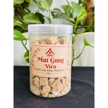 Mứt Gừng Viên Thơm Cay - Tặng Bã Gừng Ngâm Chân, Giảm Giá Đặc Biệt 80.000₫