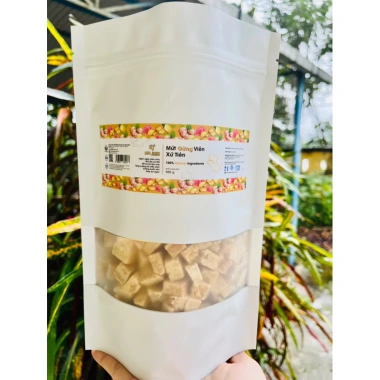 Mứt gừng viên Xứ Tiên gừng sẻ núi đường mía hữu cơ 500g Giá chỉ 50.000 VNĐ
