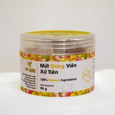 Mứt gừng viên Xứ Tiên gừng sẻ núi đường mía hữu cơ 500g Giá chỉ 50.000 VNĐ 10 Mứt gừng viên Xứ Tiên gừng sẻ núi đường mía hữu cơ 500g Giá chỉ 50.000 VNĐ 10