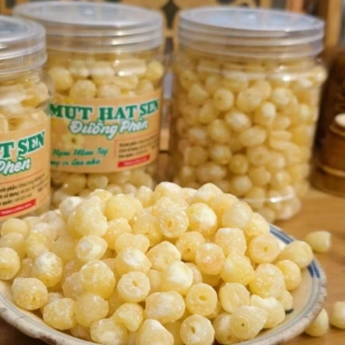 Mứt hạt sen đường phèn Đồng Tháp 500g - Ngon tự nhiên, giảm giá 120k 4