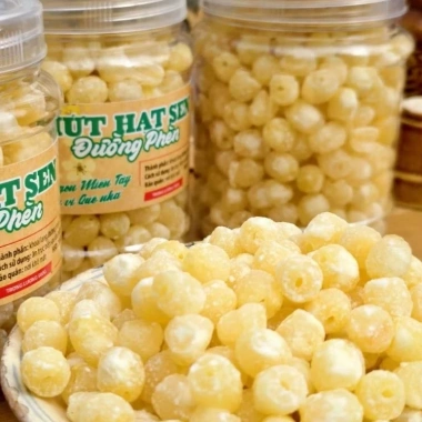Mứt hạt sen đường phèn Đồng Tháp 500g - Ngon tự nhiên, giảm giá 120k 5