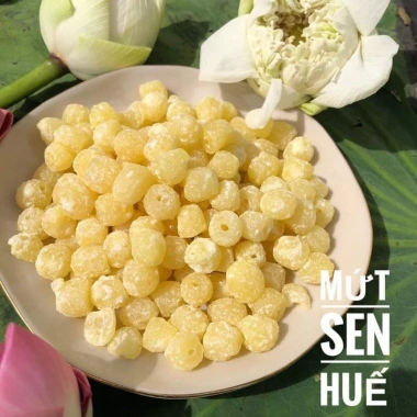 Mứt hạt sen Huế 500g ít đường thơm bùi bở ngọt thanh nhẹ - Món ngon Tết giá 161k 9 Mứt hạt sen Huế 500g ít đường thơm bùi bở ngọt thanh nhẹ - Món ngon Tết giá 161k 9